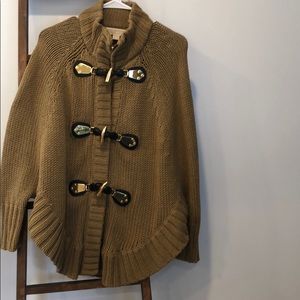 Michael Kors poncho.